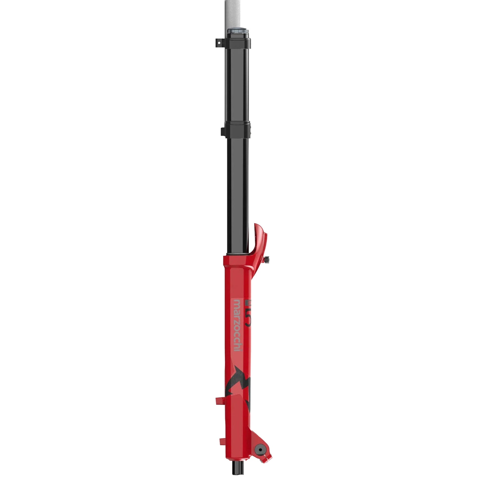 Marzocchi Bomber 58 Fork - 27.5 Inch - 1 1/8th Inch Straight - 20x110mm Boost - 200mm - 51mm - GRIP - Red - Image 3
