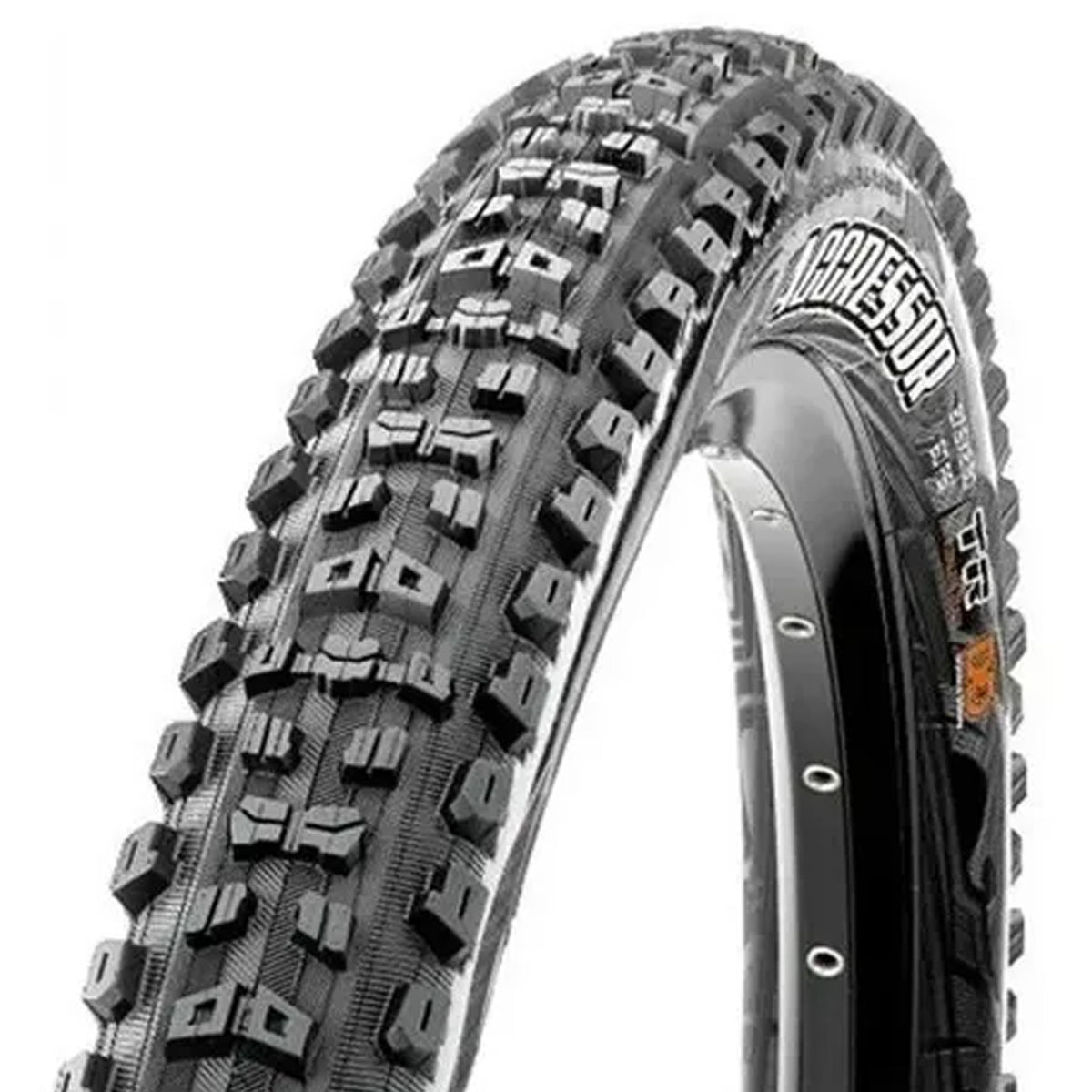 Maxxis Aggressor Tyre - 29 Inch - 2.5 Inch - Yes - Dual Compound - Double Down WT - Medium - Medium Duty Protection - Folding - Black - Image 1