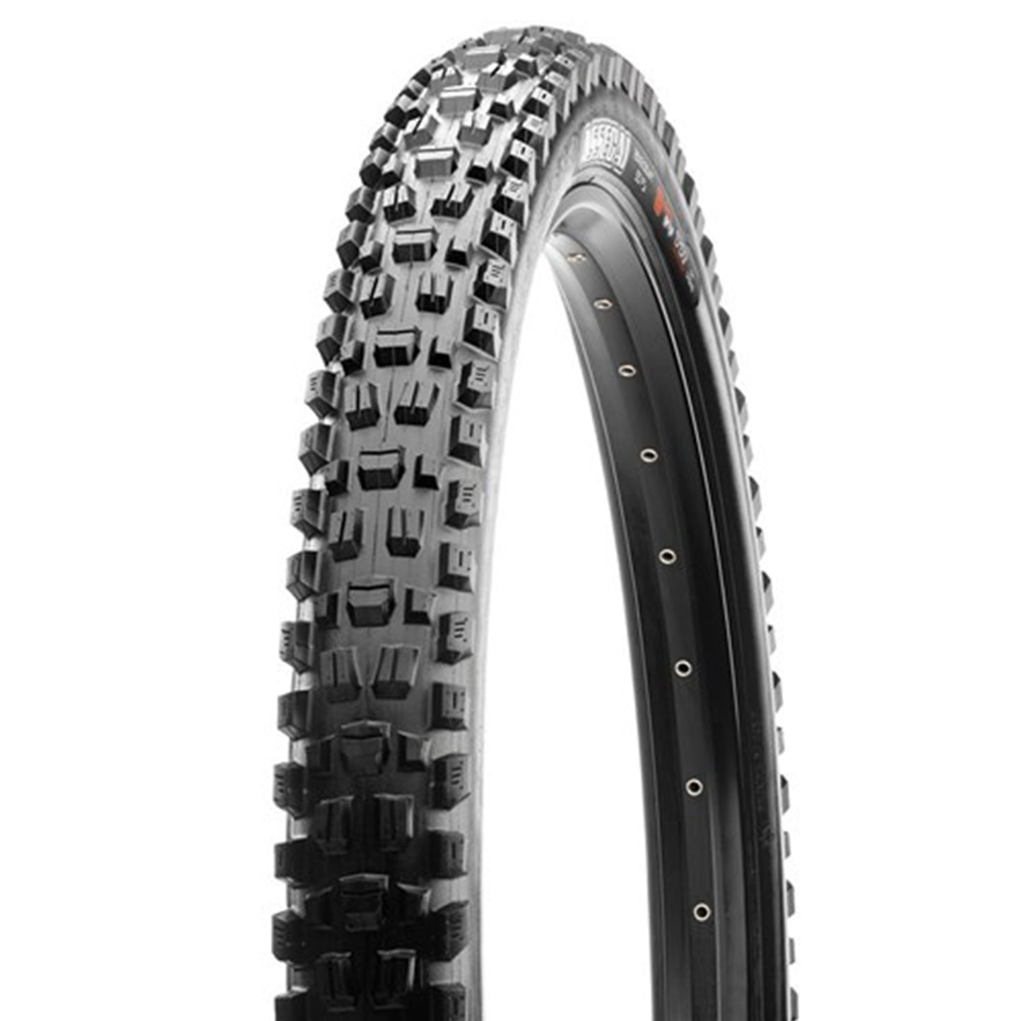 Maxxis Assegai Tyre - 29 Inch - 2.5 Inch - Yes - Dual Compound - WT Dual Ply 60x2TPI E-25 - Medium - Heavy Duty Protection - Wire - Black - Image 1