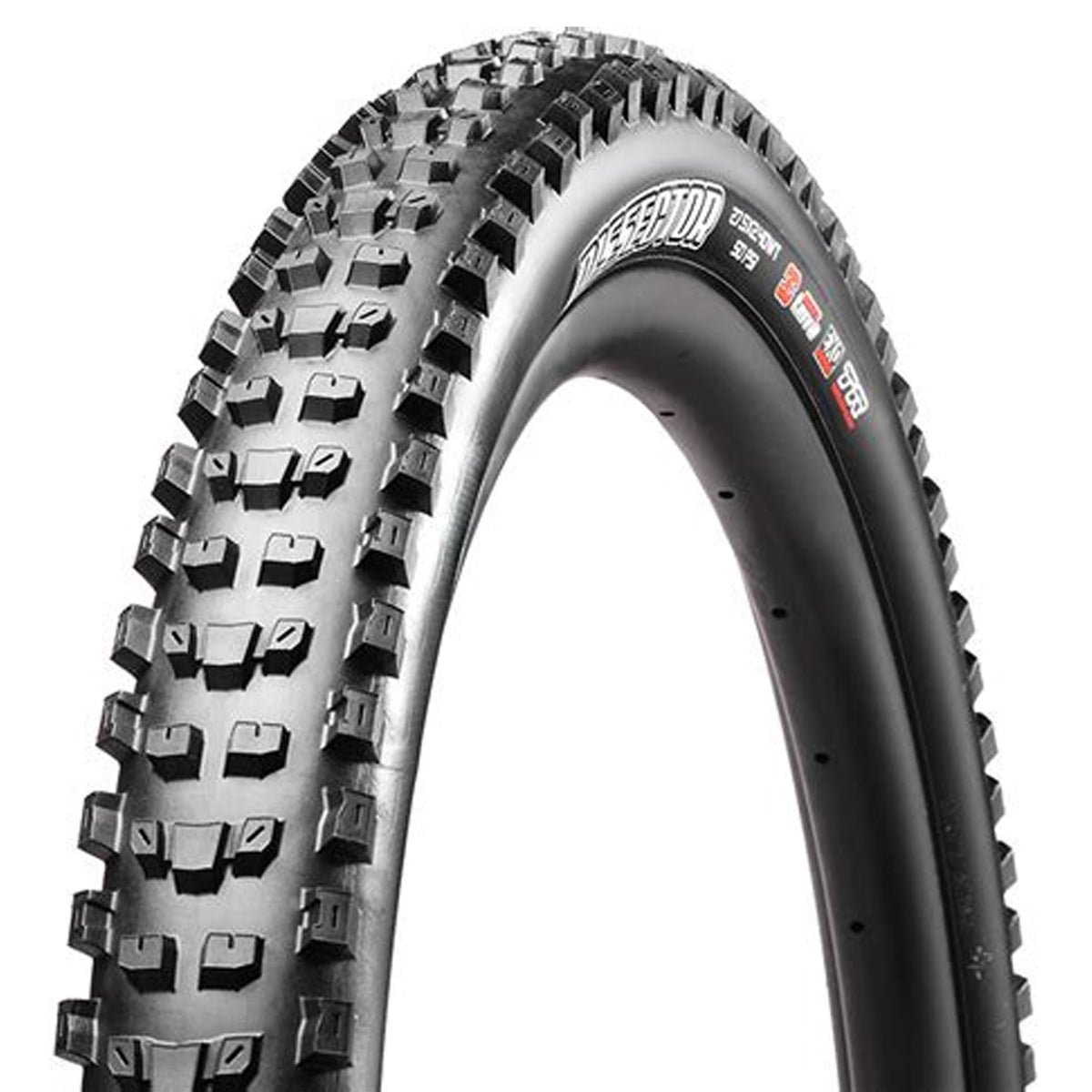 Maxxis Dissector Tyre - 27.5 Inch - 2.4 Inch - Yes - Dual Compound - EXO WT - Medium - Light Duty Protection - Folding - Black - Image 1