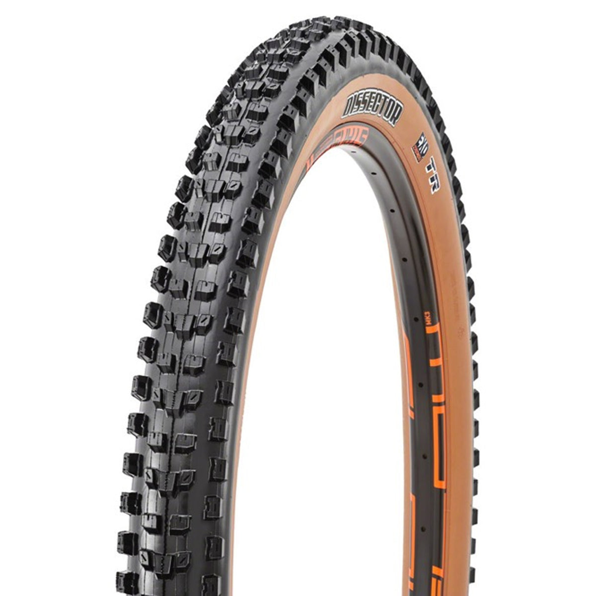 Maxxis Dissector Tyre - 29 Inch - 2.6 Inch - Yes - Dual Compound - EXO WT - Medium - Light Duty Protection - Folding - Tan - Image 1
