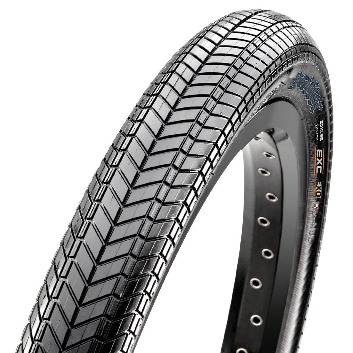 Maxxis Grifter Tyre - 20 Inch - 2.1 Inch - No - Dual Compound - Single Ply - Medium - Light Duty Protection - Wire - Black - Image 1