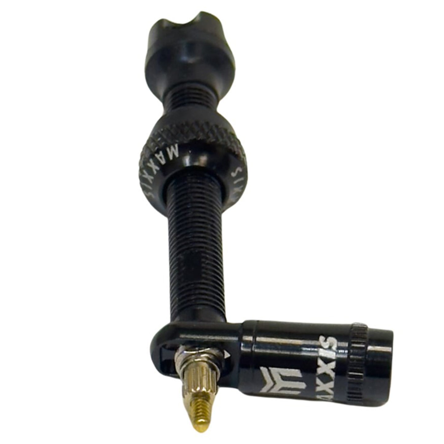 Maxxis Maxxout Tubeless Valves - 50mm Presta - Alloy Tool Caps / Spare Cores / Presta to Schrader - 50mm - Black - Image 2