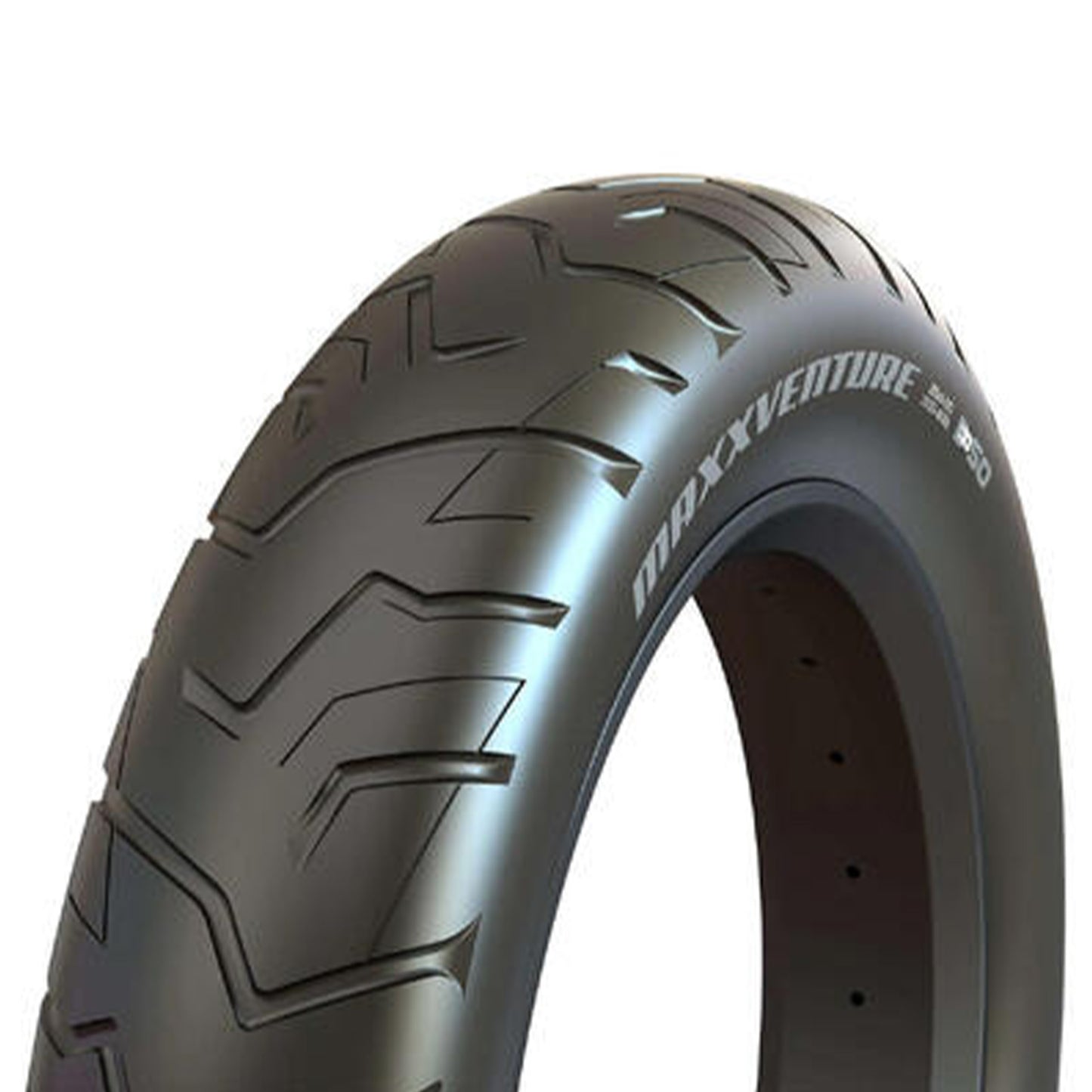 Maxxis Maxxventure Tyre - 20 Inch - 4.00 Inch - Yes - Dual Compound - Dual Ply 27x2TPI E-50 - Medium - Heavy Duty Protection - Wire - Black - Image 1