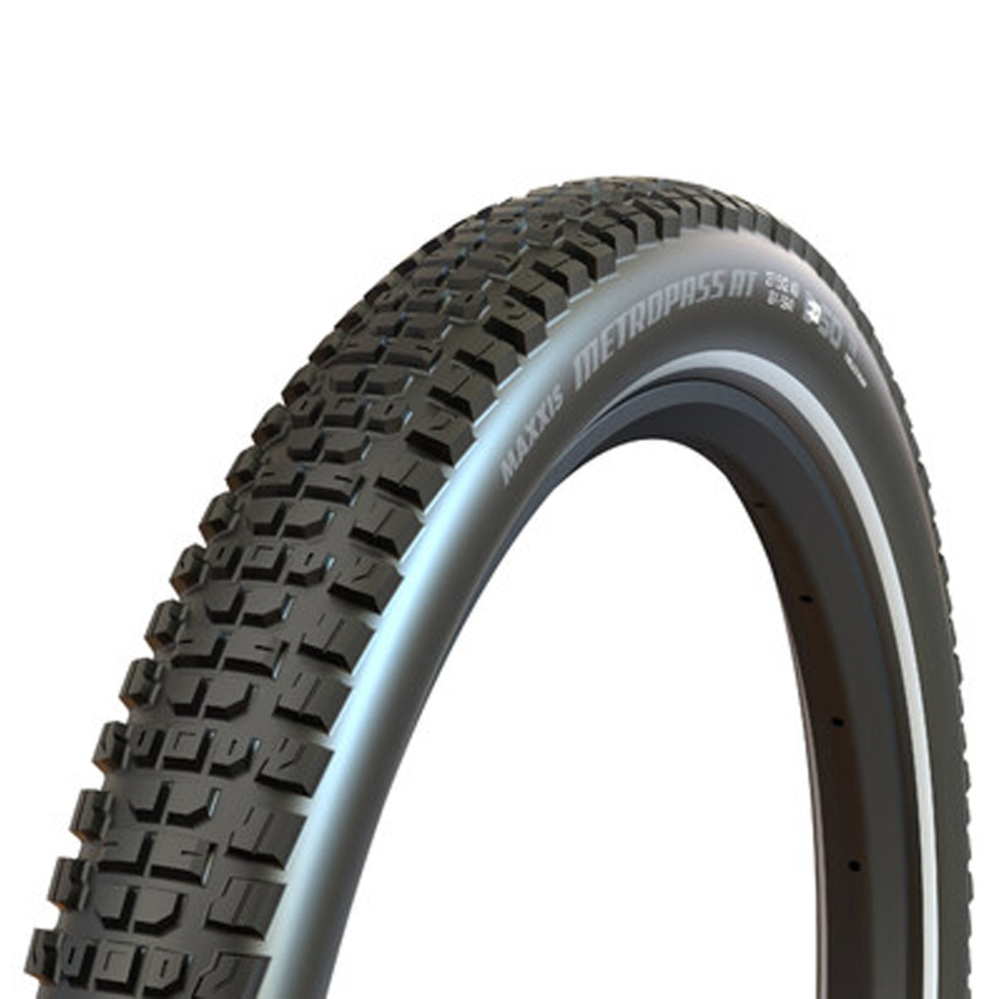 Maxxis Metropass AT Tyre - 29 Inch - 2.40 Inch - Yes - Dual Compound - 4S RI EXO TR Single Ply 60TPI E-50 - Hard - Medium Duty Protection - undefined - undefined - Image 1