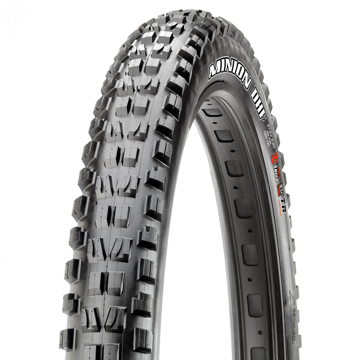 Maxxis Minion DHF Tyre - 26 Inch - 2.5 Inch - Yes - 3C Maxx Terra - EXO WT - Soft - Light Duty Protection - Folding - Black - Image 1