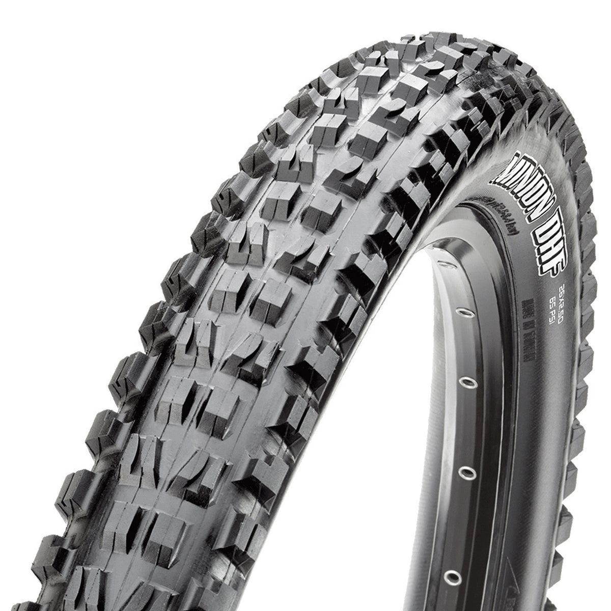 Maxxis Minion DHF Tyre - 29 Inch - 2.5 Inch - No - Dual Compound - WT Dual Ply 60x2TPI E-25 - Medium - Heavy Duty Protection - Wire - Black - Image 1