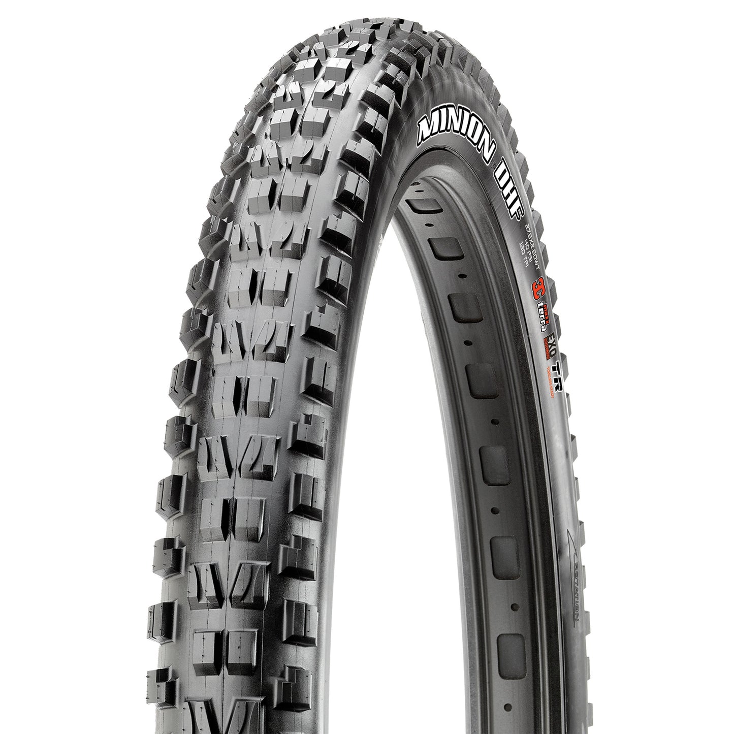 Maxxis Minion DHF Tyre - 29 Inch - 2.6 Inch - Yes - MaxxTerra - EXO+ TR - Soft - Heavy Duty Protection - Folding - Black - Image 1