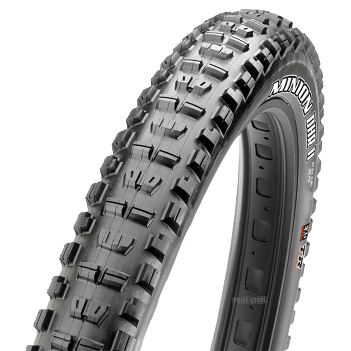 Maxxis Minion DHR 2 Tyre - 26 Inch - 2.4 Inch - Yes - Dual Compound - EXO WT - Medium - Light Duty Protection - Folding - Black - Image 1