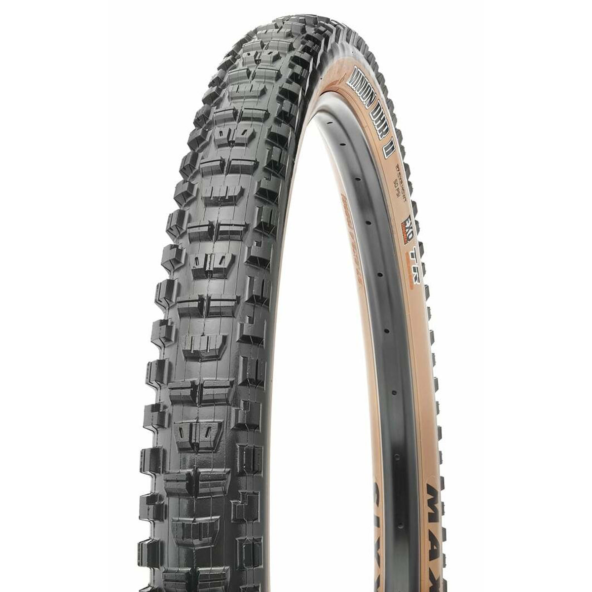 Maxxis Minion DHR 2 Tyre - 29 Inch - 2.4 Inch - Yes - Dual Compound - EXO WT - Medium - Light Duty Protection - Folding - Tan - Image 1