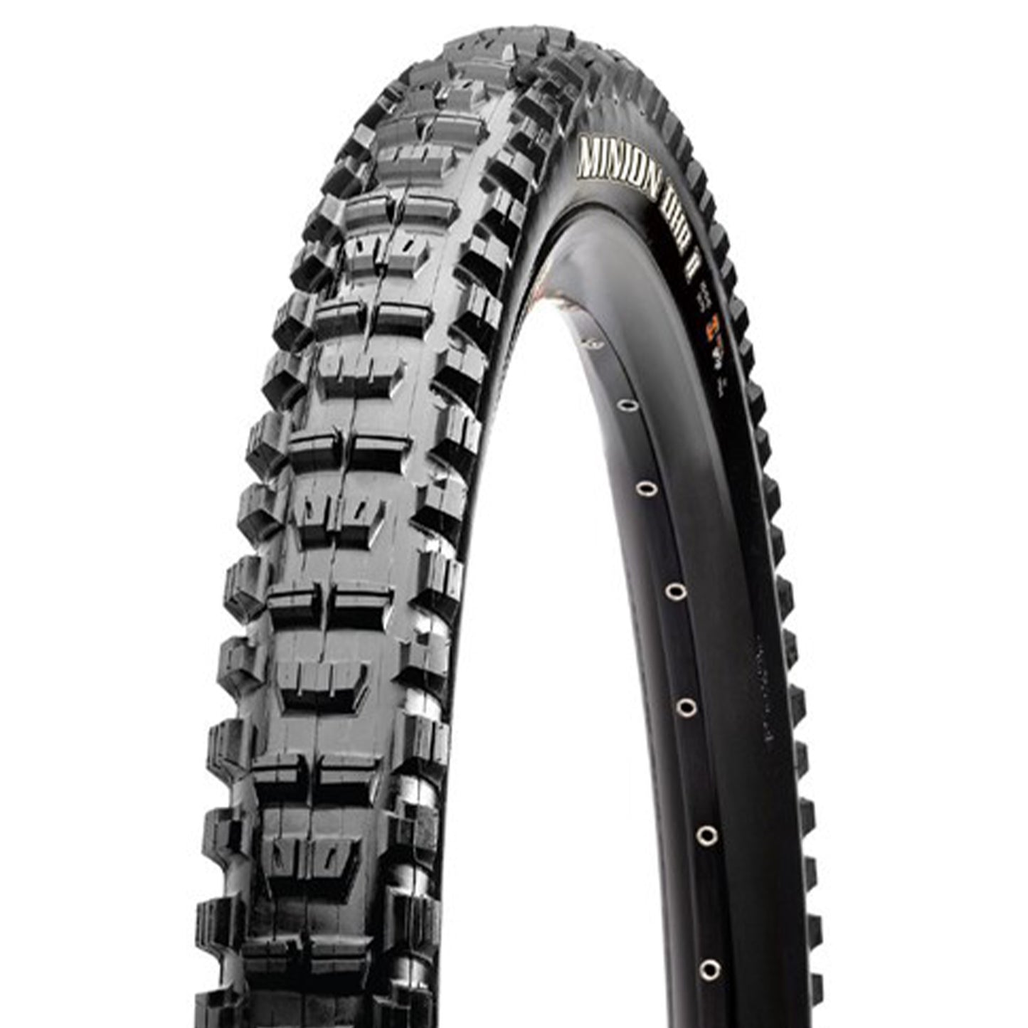 Maxxis Minion DHR II Tyre - 20 Inch - 2.30 Inch - Yes - Single Compound - Single Ply 60TPI E-25 - Hard - Light Duty Protection - Wire - Black - Image 1