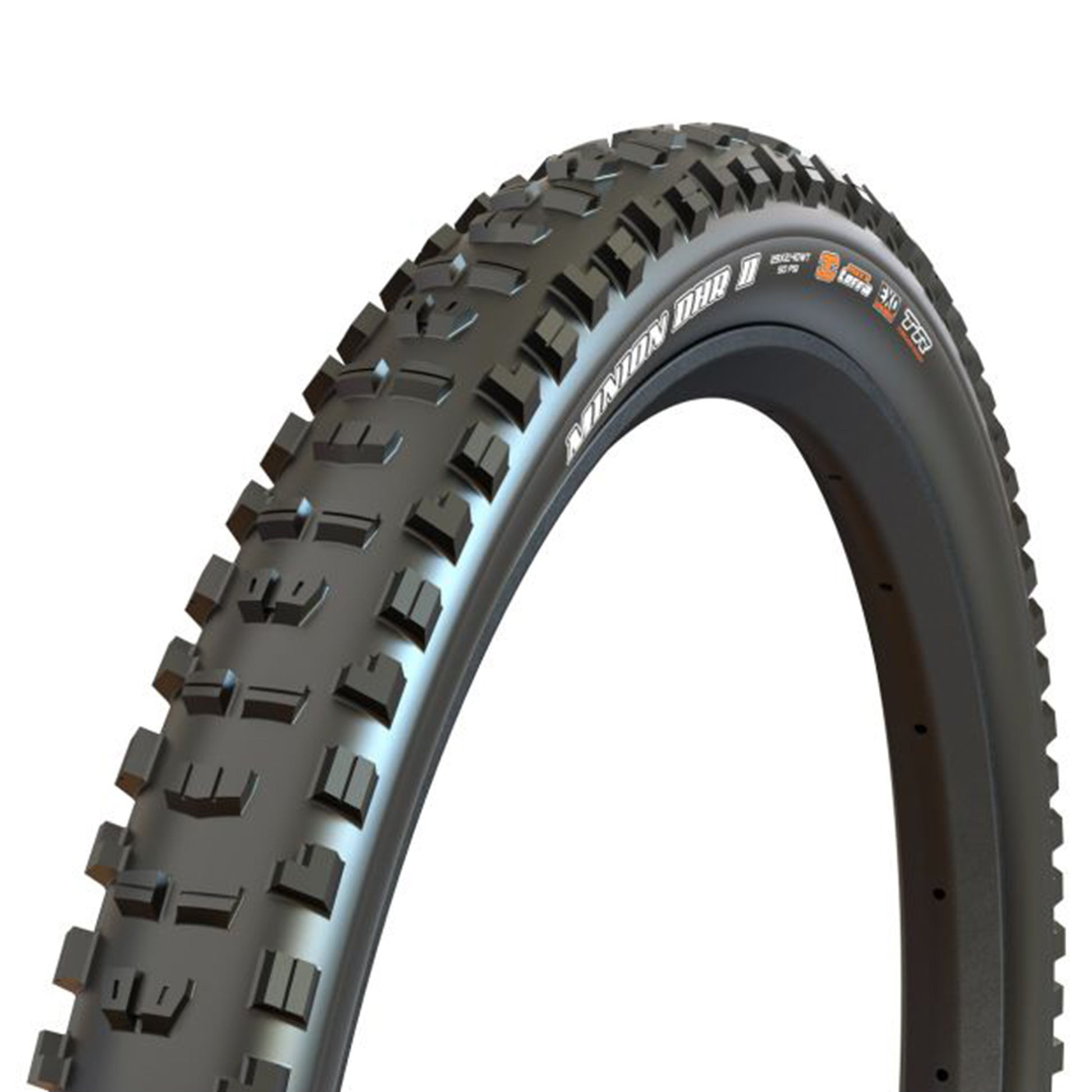 Maxxis Minion DHR II Tyre - 29 Inch - 2.4 Inch - Yes - 3C MaxxGrip - 2x120 TPI E25 - Hard - Heavy Duty Protection - Folding - Black - Image 1