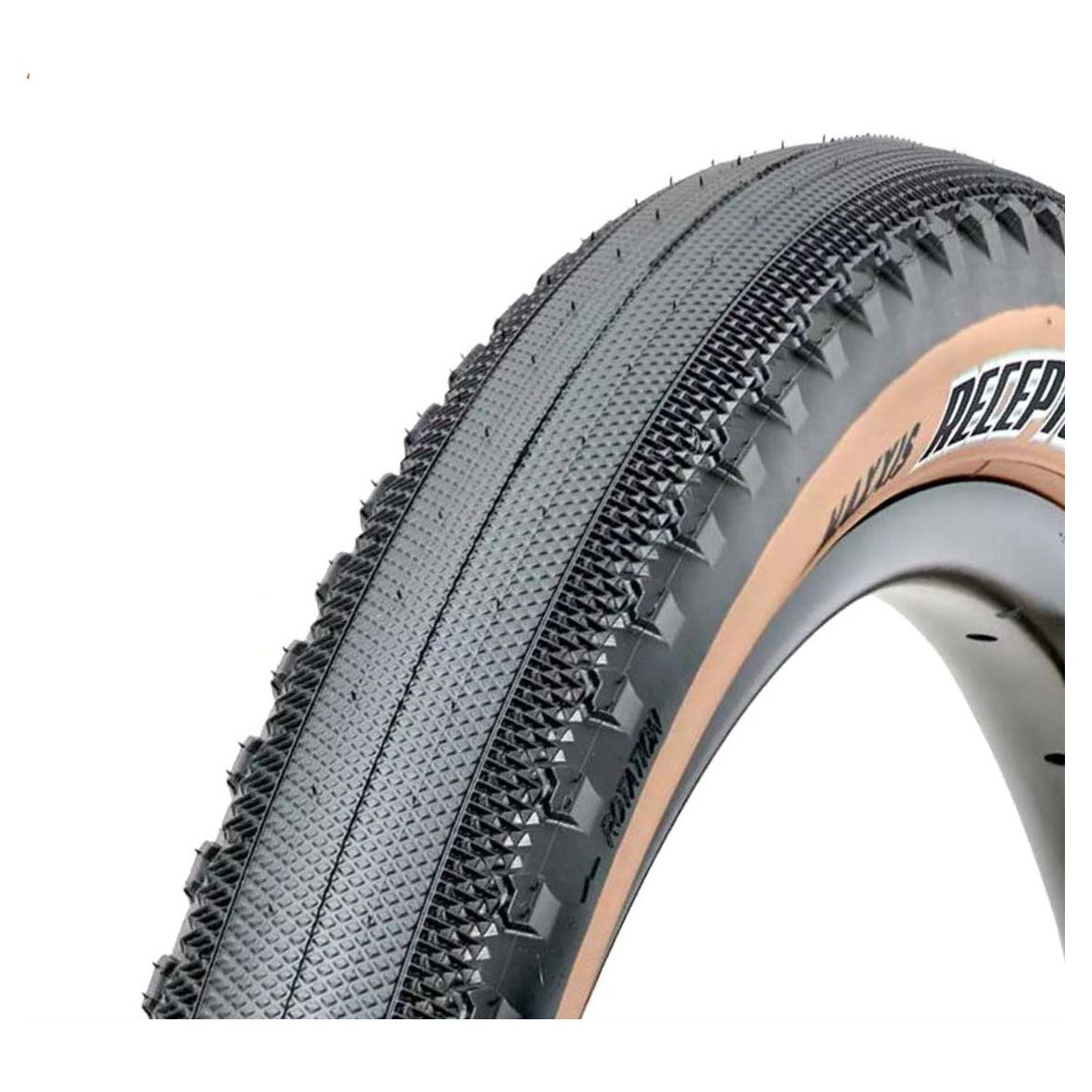 Maxxis Receptor Gravel Tyre - 27.5 Inch - 1.85 Inch - Yes - EXO 120TPI - Folding - Tan - Image 1