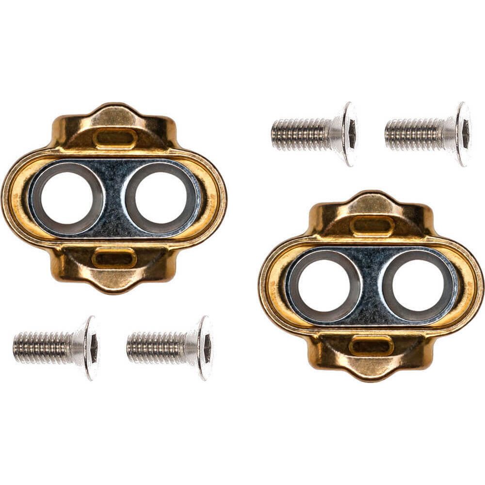 Crank Brothers Premium Reduced Float Cleats - Brass