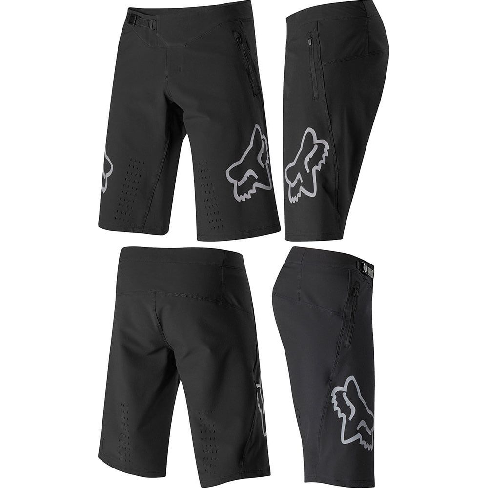 Fox Defend Shorts - 2XL-38 - Foxhead Black