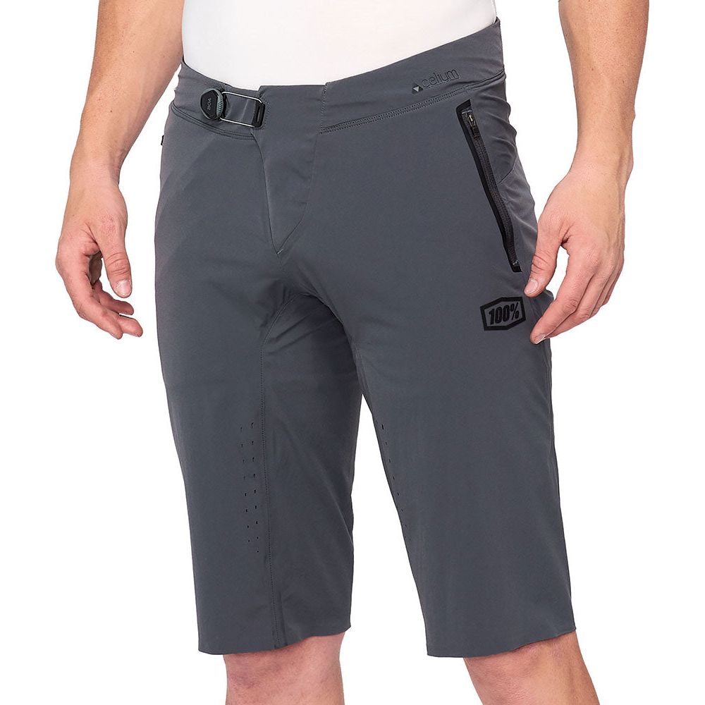 100 Percent Celium Shorts - M-32 - Charcoal