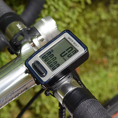 Cateye Velo 7 VL520 Cycling Computer - Black
