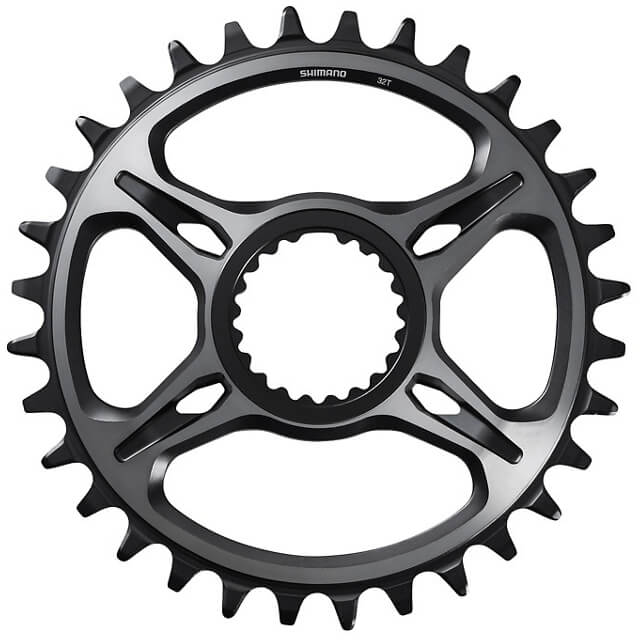 Shimano XTR SM-CRM95 Direct Mount Chainring - Direct Mount - Shimano - 3mm Boost - Round - 30T - 12 Speed Shimano - Alloy