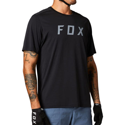 Fox Ranger Short Sleeve Jersey - S - Fox Black