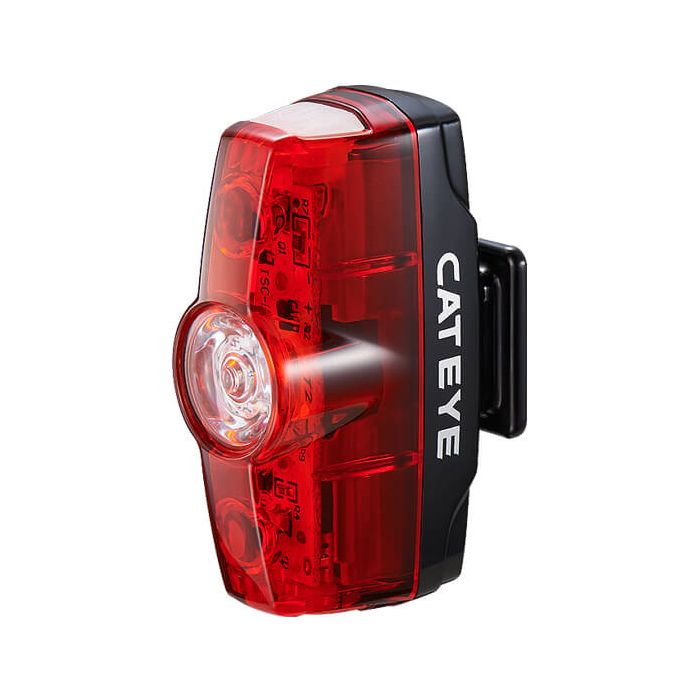 Cateye AMPP EL085RC LED-USB 500 Lumen Front and Rapid Mini Rear Light Set - Front & Rear - 500 - Black