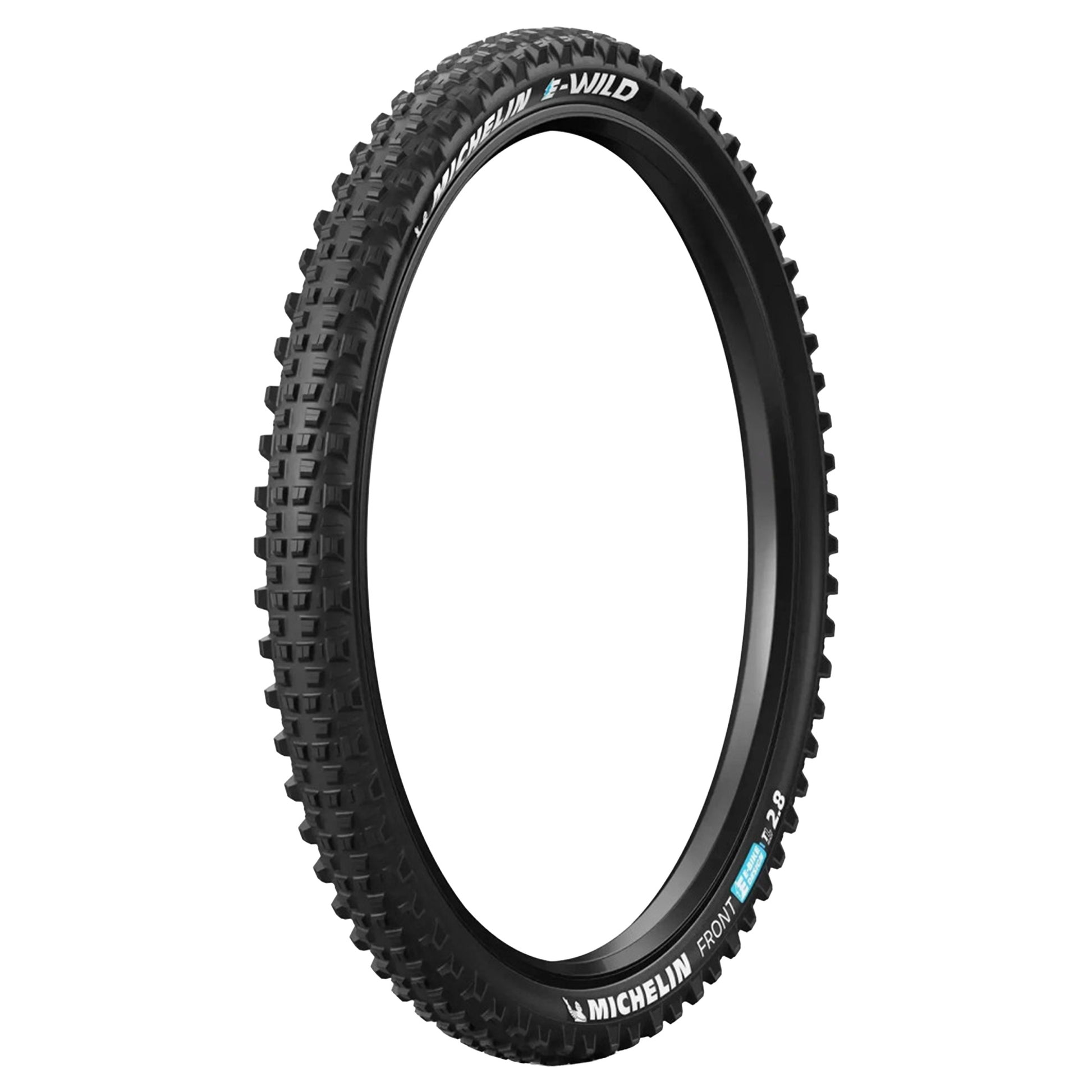 Michelin E-Wild Front Tyre - 27.5 Inch - 2.6 Inch - Yes - Gum-X - 60 TPI Gravity Shield - Hard - Heavy Duty Protection - Folding - Black - Image 2