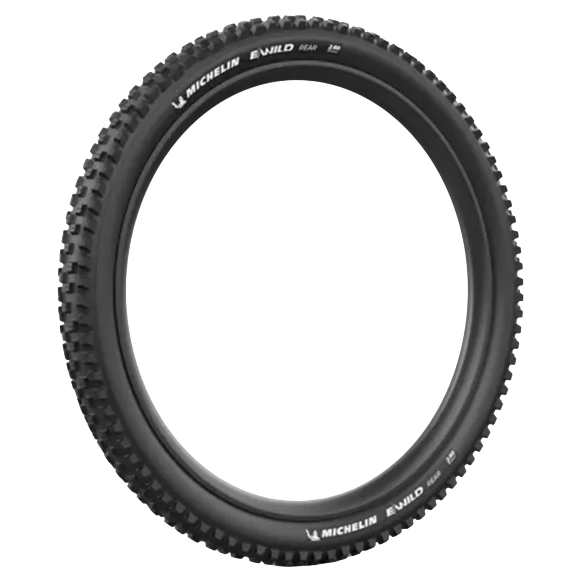Michelin E-Wild Rear Performance Tyre - 29 Inch - 2.6 Inch - Yes - E-Gum-X - Performance - Medium - Medium Duty Protection - Folding - Black - Image 2