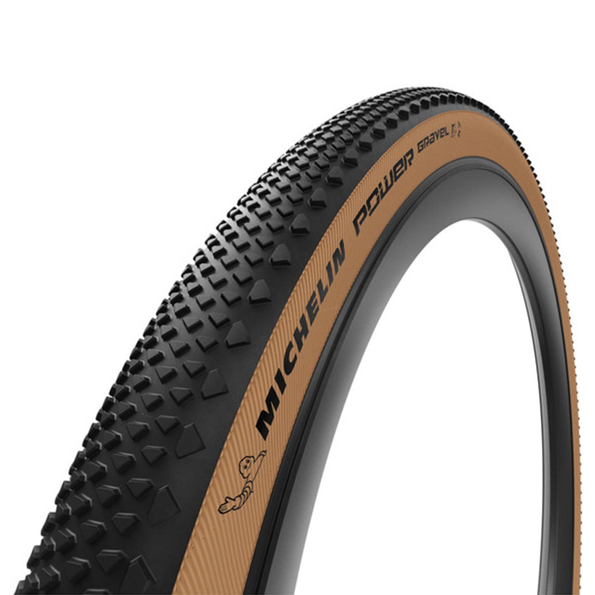 Michelin Power Gravel Competition Tyre - 700c - 35c - Yes - Magi-X - Competition - Medium - Medium Duty Protection - Folding - Tan - Image 1