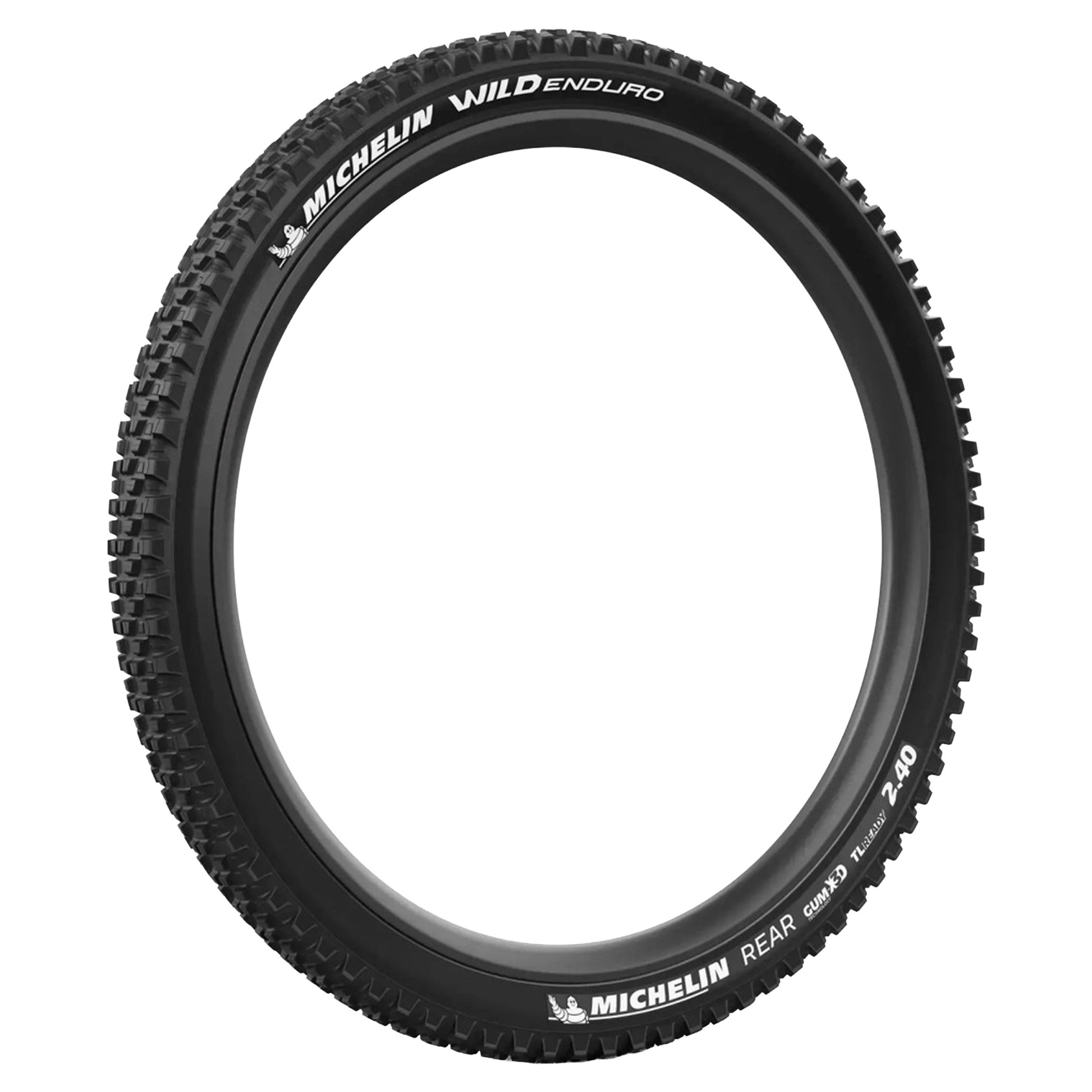 Michelin Wild Enduro Rear Tyre - 29 Inch - 2.4 Inch - Yes - Magi-X - Performance - Soft - Heavy Duty Protection - Folding - Black - Image 2