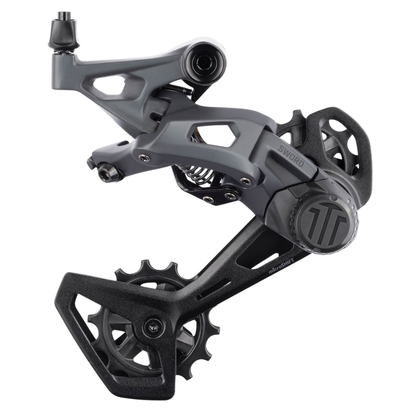 Microshift Sword Gravel 2x10 Rear Derailleur - Rear Derailleur - 10 Speed - Black - Long - Image 1