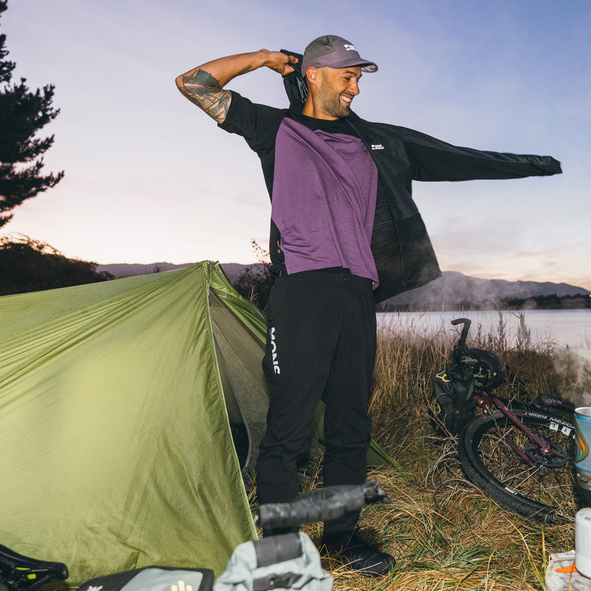 Mons Royale Diversion Merino Trail Pants - XL - Black - Image 4