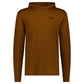 Mons Royale Pivot Merino Long Sleeve Hood - XL - Caramel - Image 1