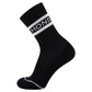 Mons Royale Signature Merino Crew Socks - L - Black / White - Image 1