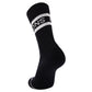 Mons Royale Signature Merino Crew Socks - M - Black / White - Image 2