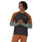 Mons Royale Tarn Merino Bike Wind Jersey - XL - Cypress / Caramel / Black - Image 2