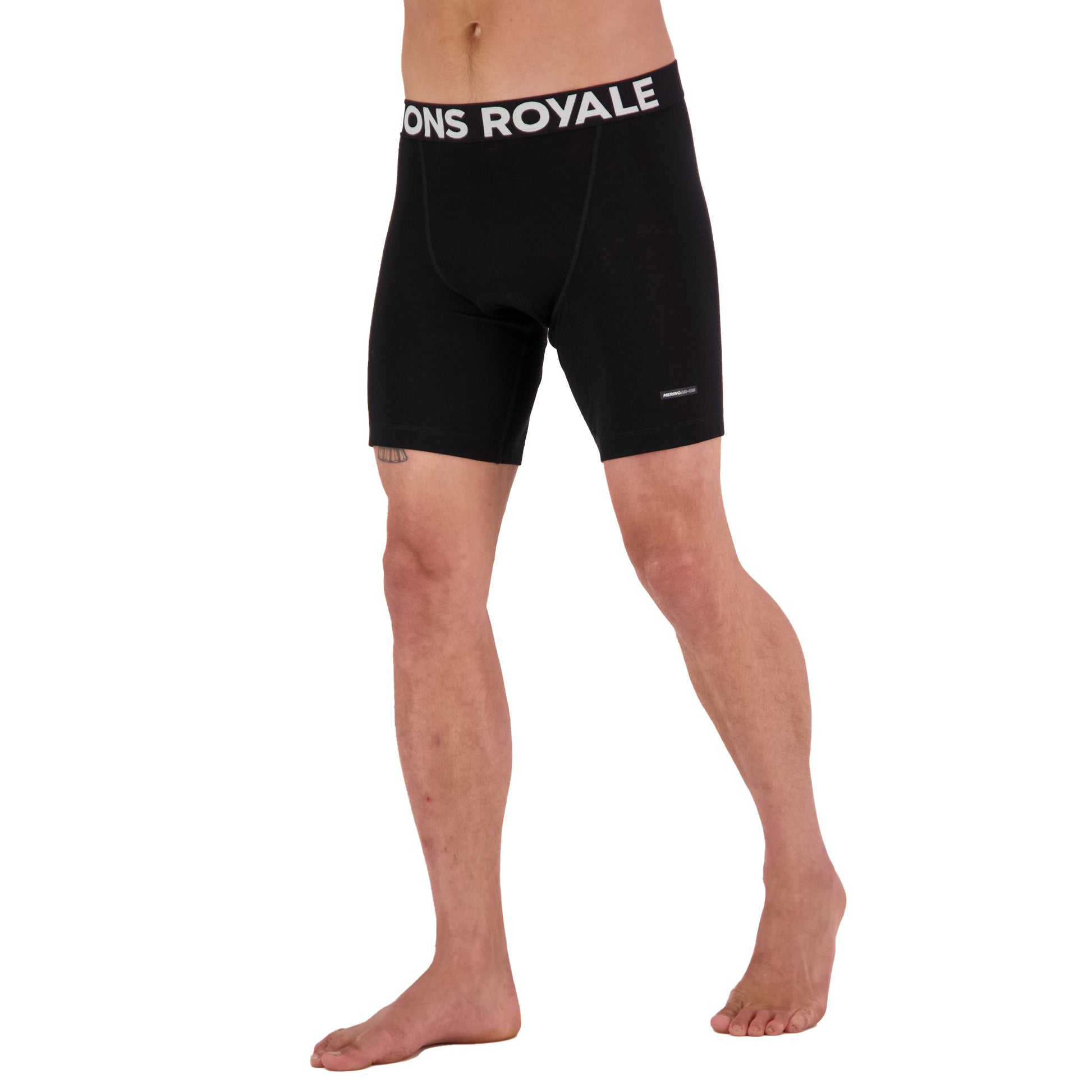 Mons Royale Men's Low Pro Merino Air-Con MTB Short Liner - XL - Black - Image 1