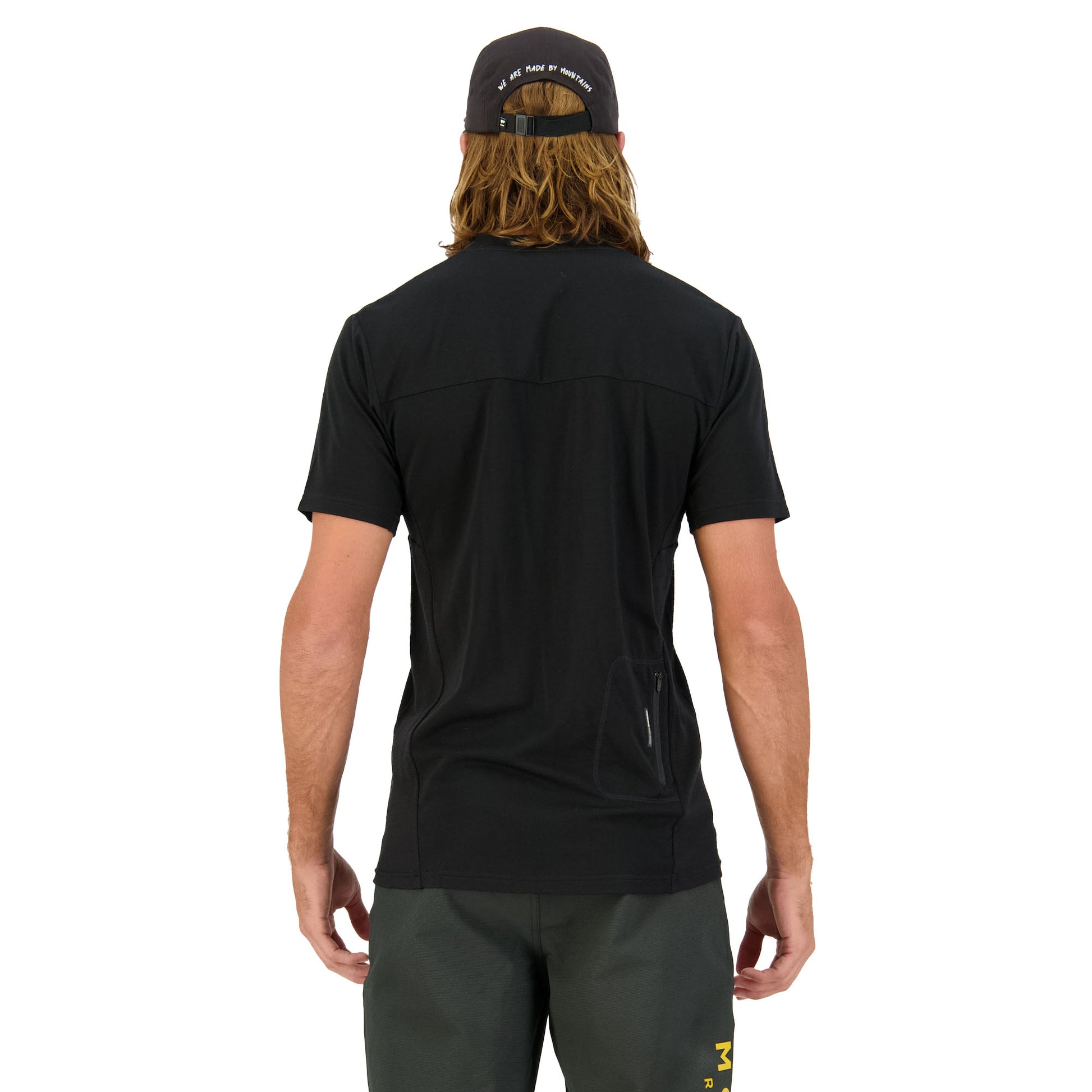 Mons Royale Redwood Enduro VT Short Sleeve Men's Jersey - L - Black - Image 2
