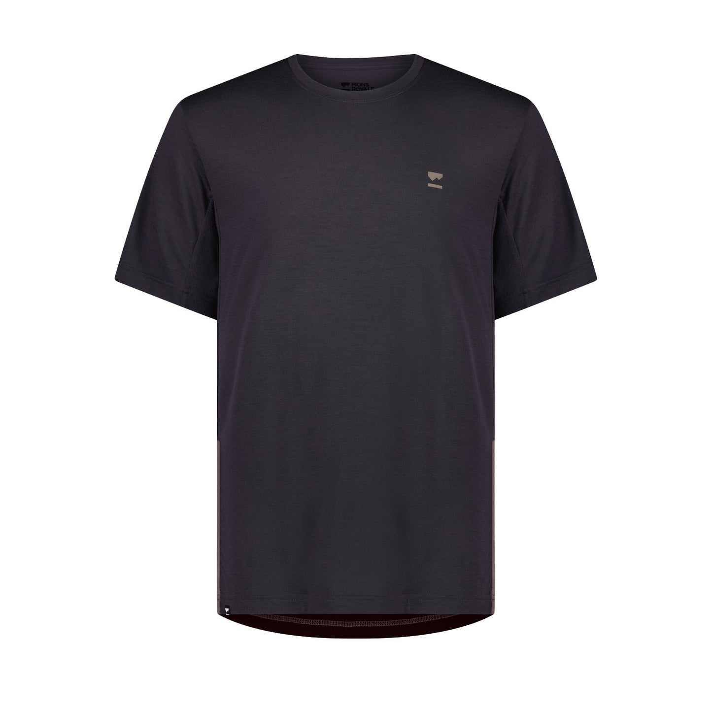 Mons Royale Tarn Merino Shift Mens T-Shirt - M - Iron - Shale - Image 4