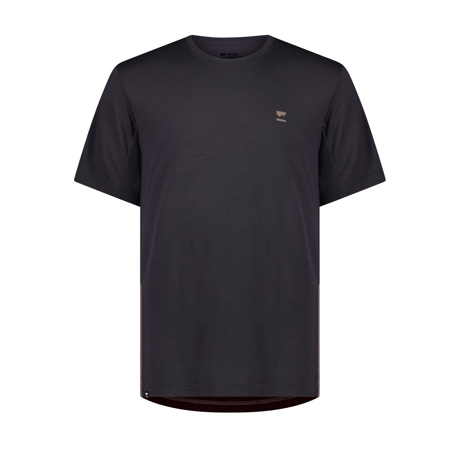 Mons Royale Tarn Merino Shift Mens T-Shirt - M - Iron - Shale - Image 4