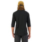 Mons Royale Tarn Merino Shift Raglan 3-4 Sleeve Mens Jersey - M - Black - Image 2