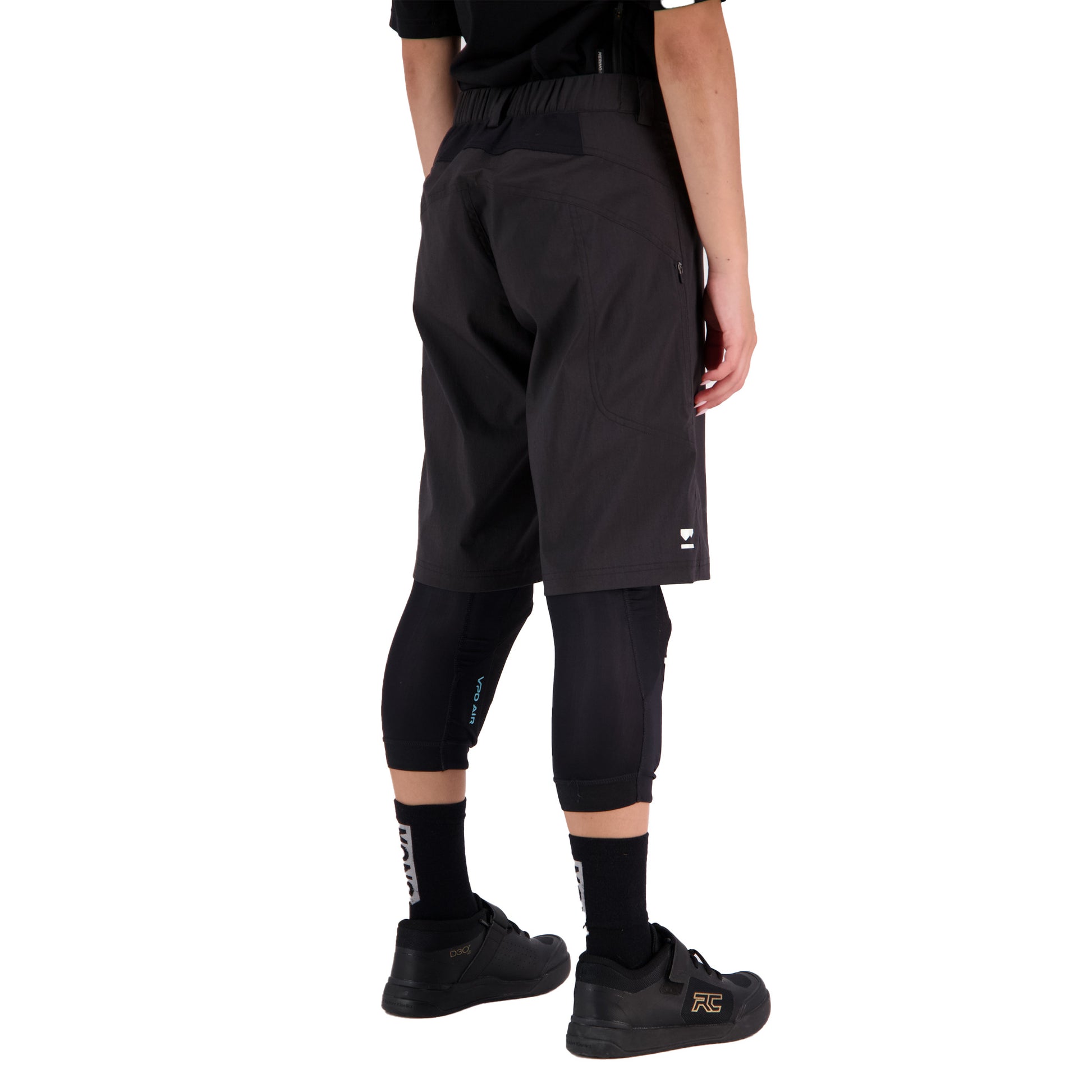 Mons Royale Virage 2.0 Women's Shorts - Women's XL - Black - Image 2