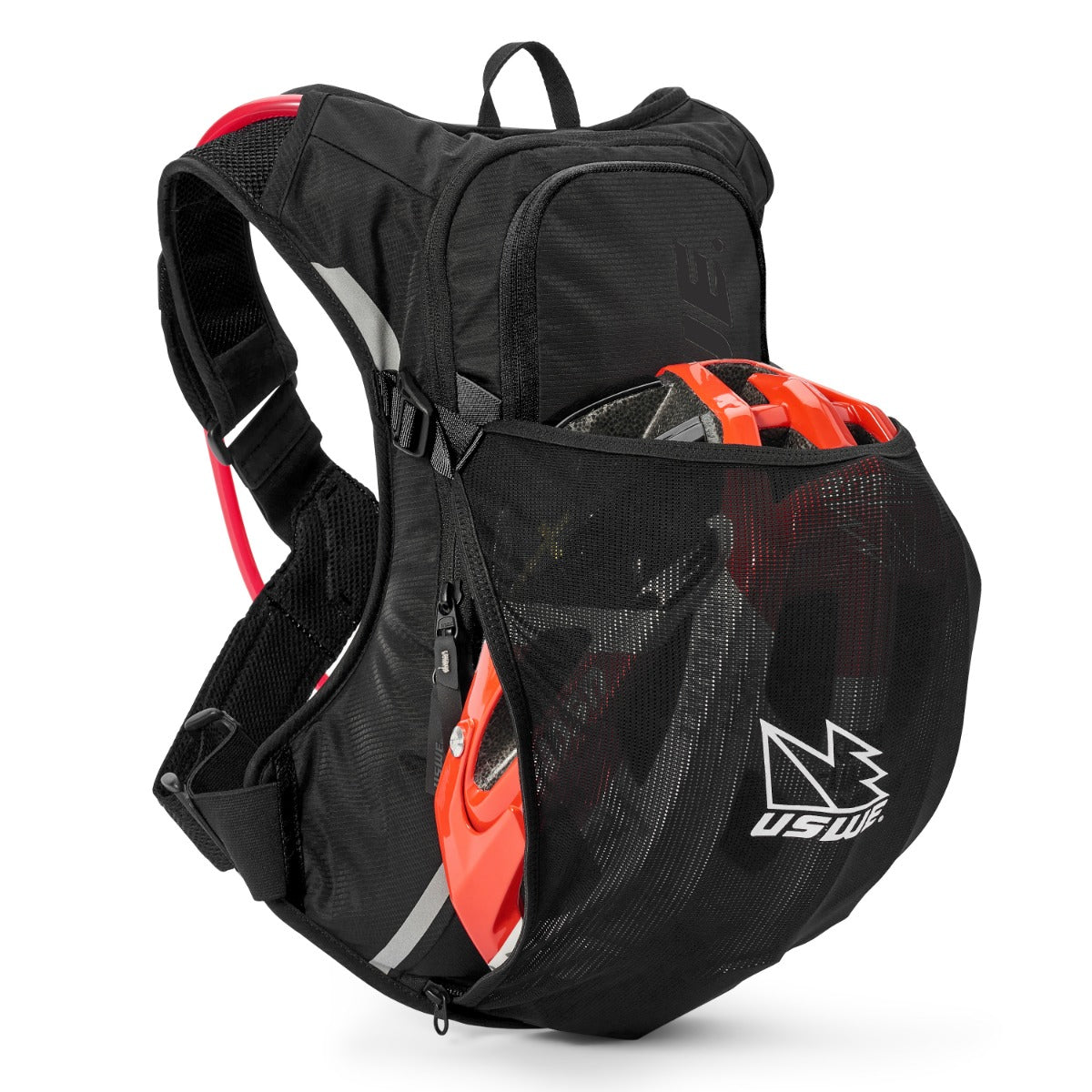 USWE Hydro 8L Hydration Pack - 8L Pack - 3L Bladder - Carbon Black