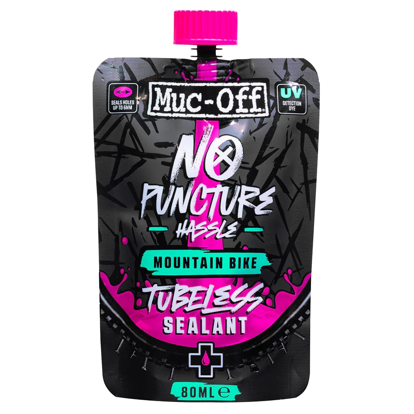 Muc-Off Sealant No Puncture - 80ml - Pouch - Image 1