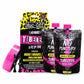 Muc-Off Ultimate Gravel Tubeless Setup Kit - Blacks - 44mm - 21mm Tape / 44mm Valves - Image 1