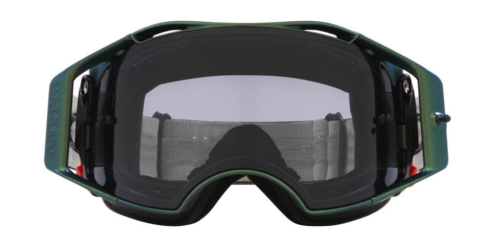 Oakley Airbrake MTB Goggles - One Size Fits Most - Black Green - Light Grey - Image 2