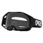 Oakley Airbrake MX Goggles - M - Black White B1B / Clear Lens - Image 1