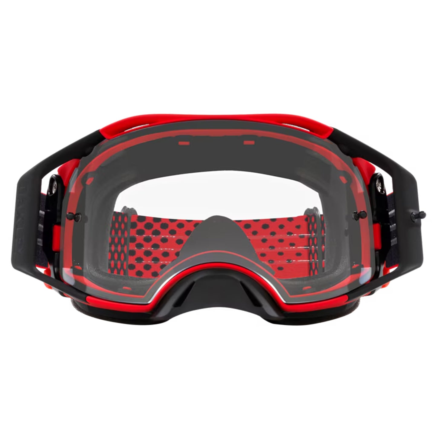 Oakley Airbrake MX Goggles - M - Moto Red B1B / Clear Lens - Image 2