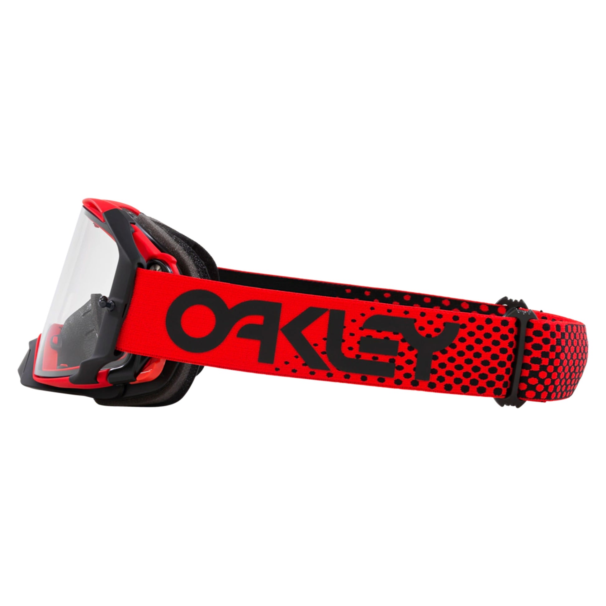 Oakley Airbrake MX Goggles - M - Moto Red B1B / Clear Lens - Image 3