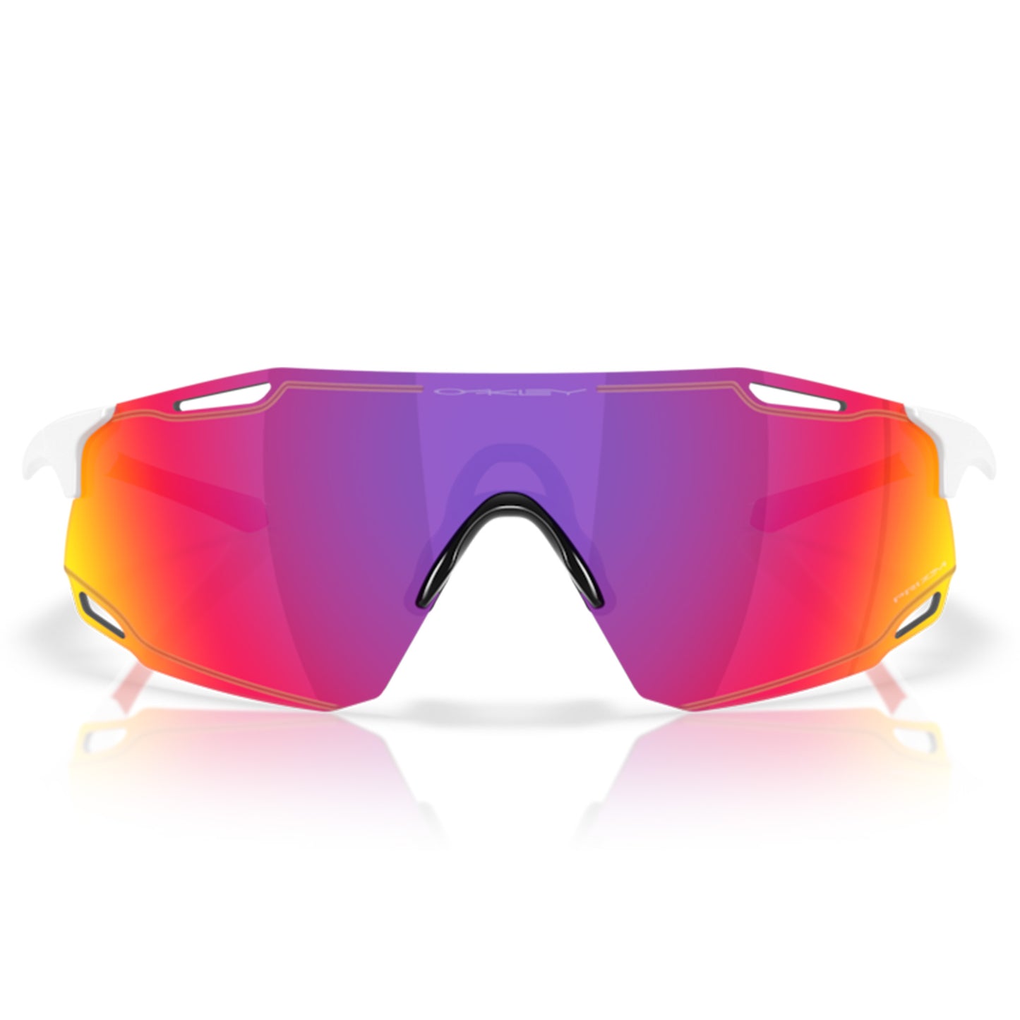 Oakley Cybr Dyno - L - 134mm - Polished White w/Prizm Road - Image 2
