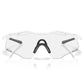 Oakley Cybr Zero - L - 134mm - Matte White w/Clear to Black Iridium Photochromic - Image 2
