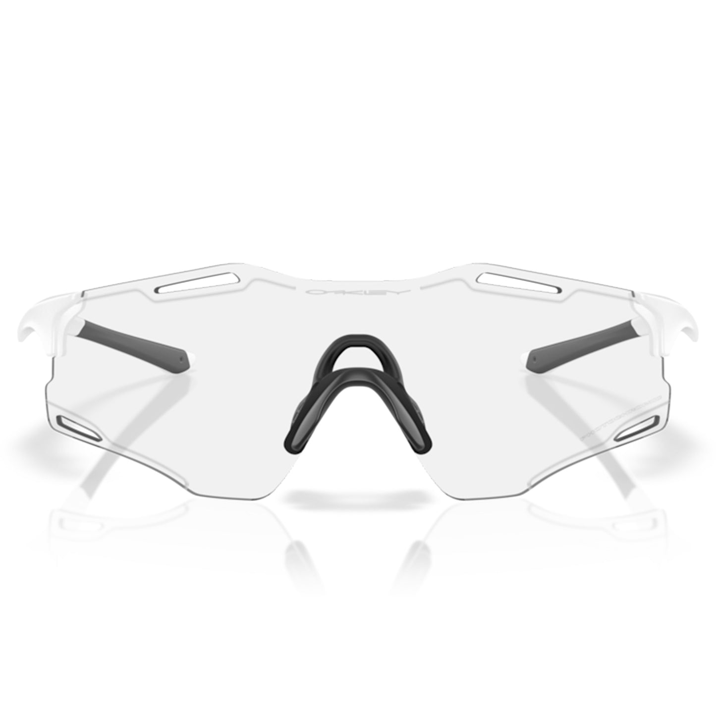 Oakley Cybr Zero - L - 134mm - Matte White w/Clear to Black Iridium Photochromic - Image 2
